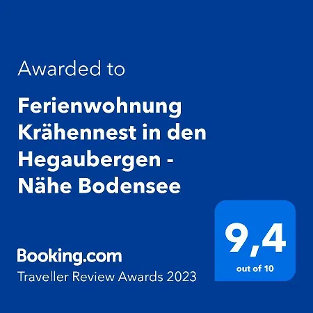 Kraehennest In Den Hegaubergen - Naehe Bodensee 公寓 Muhlhausen-Ehingen